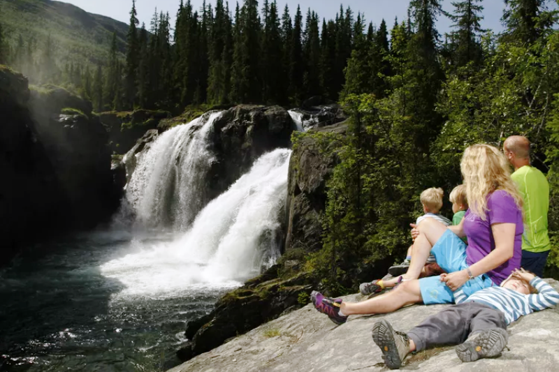 Hemsedal Fjellcamp Rjukandefossen waterval