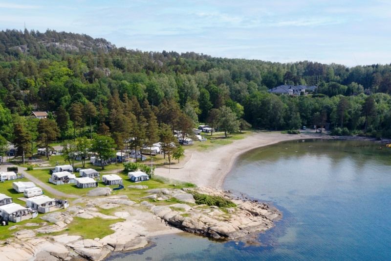 Langeby Camping Sandefjord zandstrand