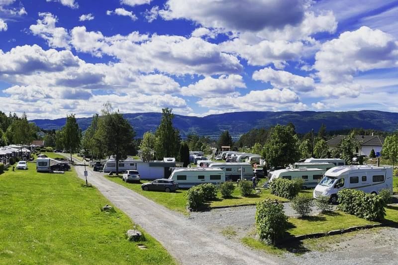 Utvika Camping Krokkleiva overzicht